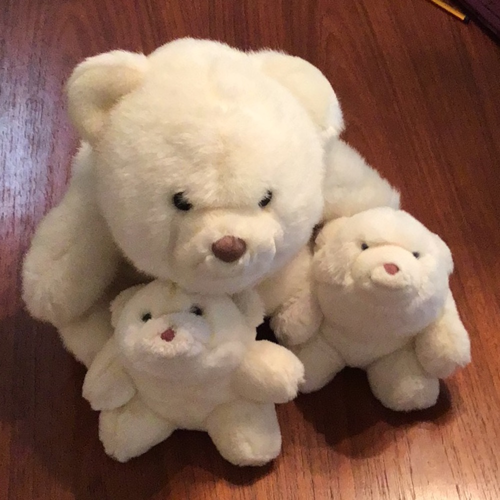 Gund polar bears stuffed animals